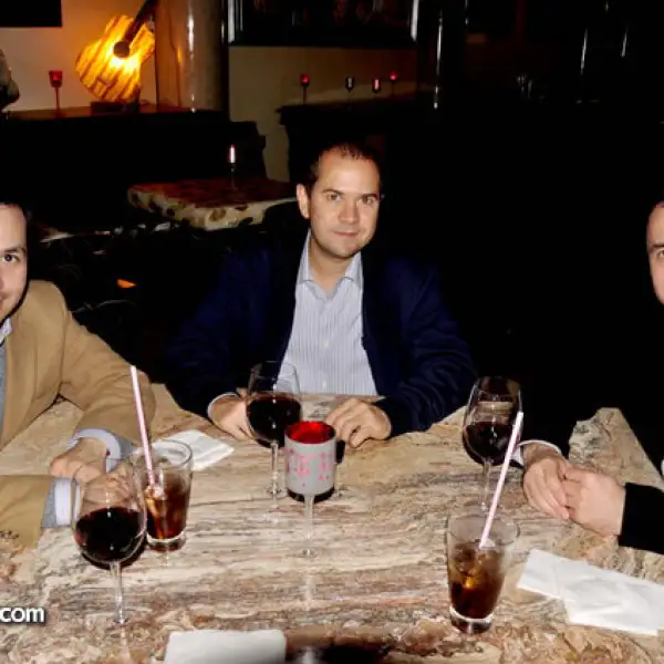 Mauricio Morales, Gabriel Navarro y Alexis Schmidt