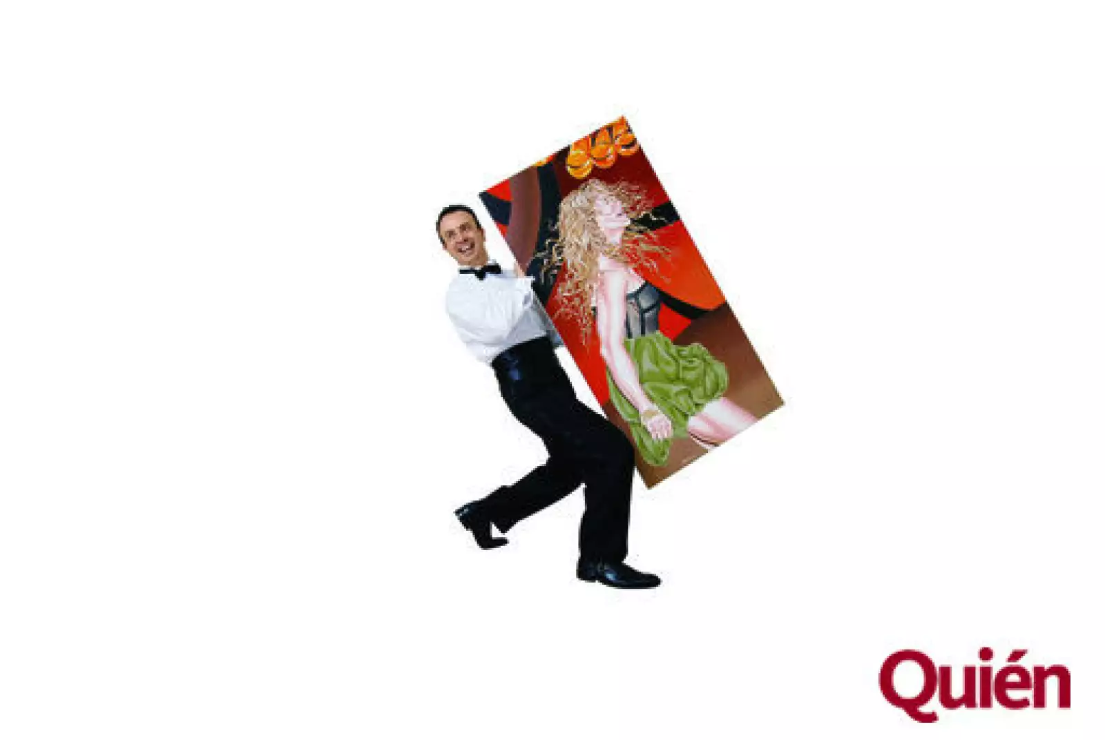 Agustín Portillo, pintura de Paulina Rubio