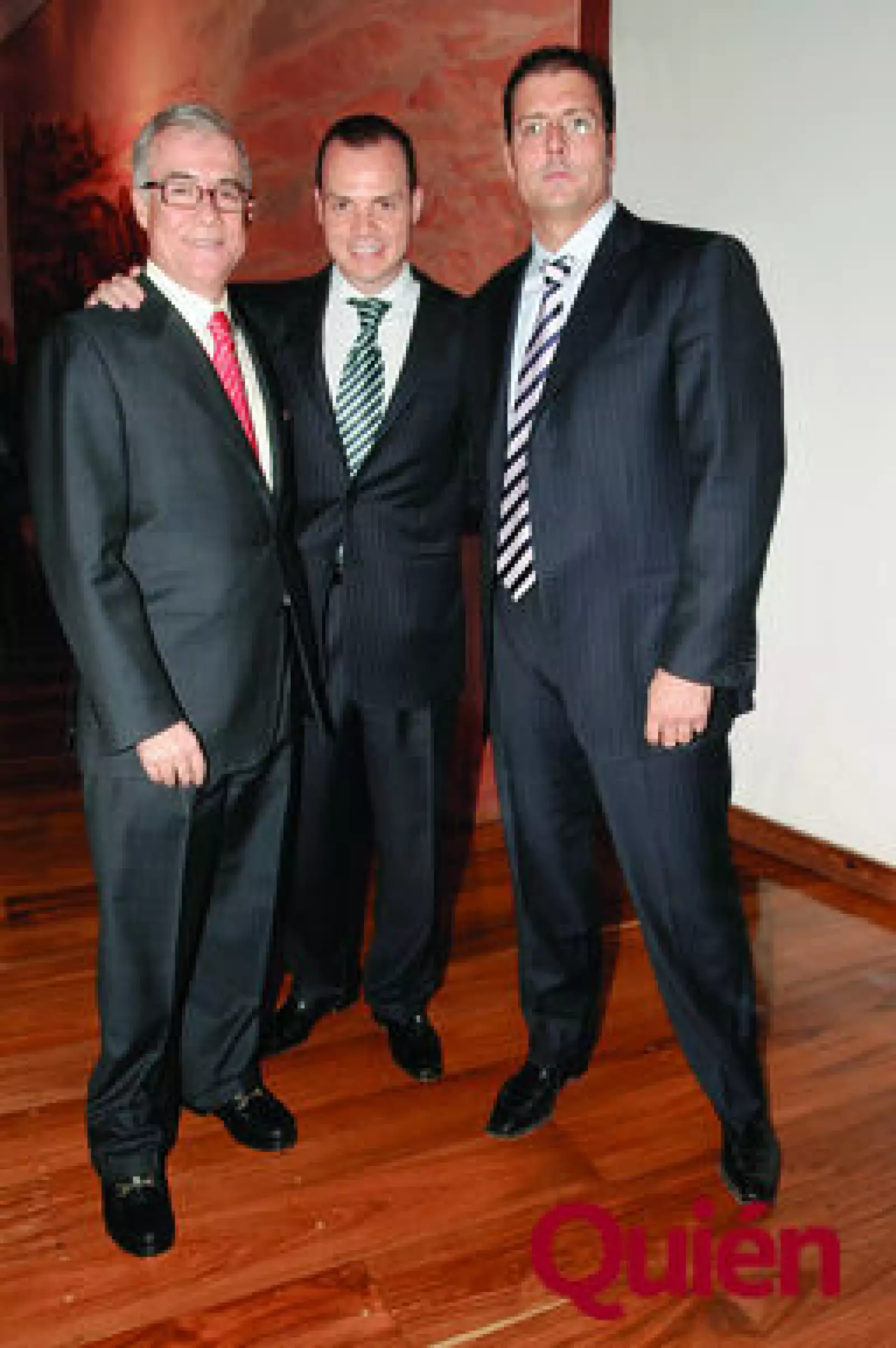 Joaquin Arrangoiz, Olegario Vazquez Aldir, Ernesto Rivera