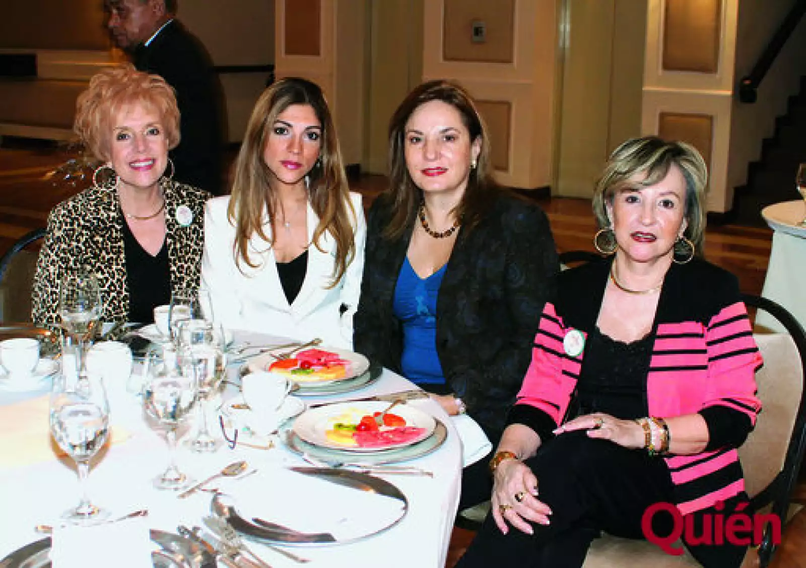 Lilia Flores de Otero, Judith Marcos de Garza, Blanca Melo de Sotomayor, Lily Luna