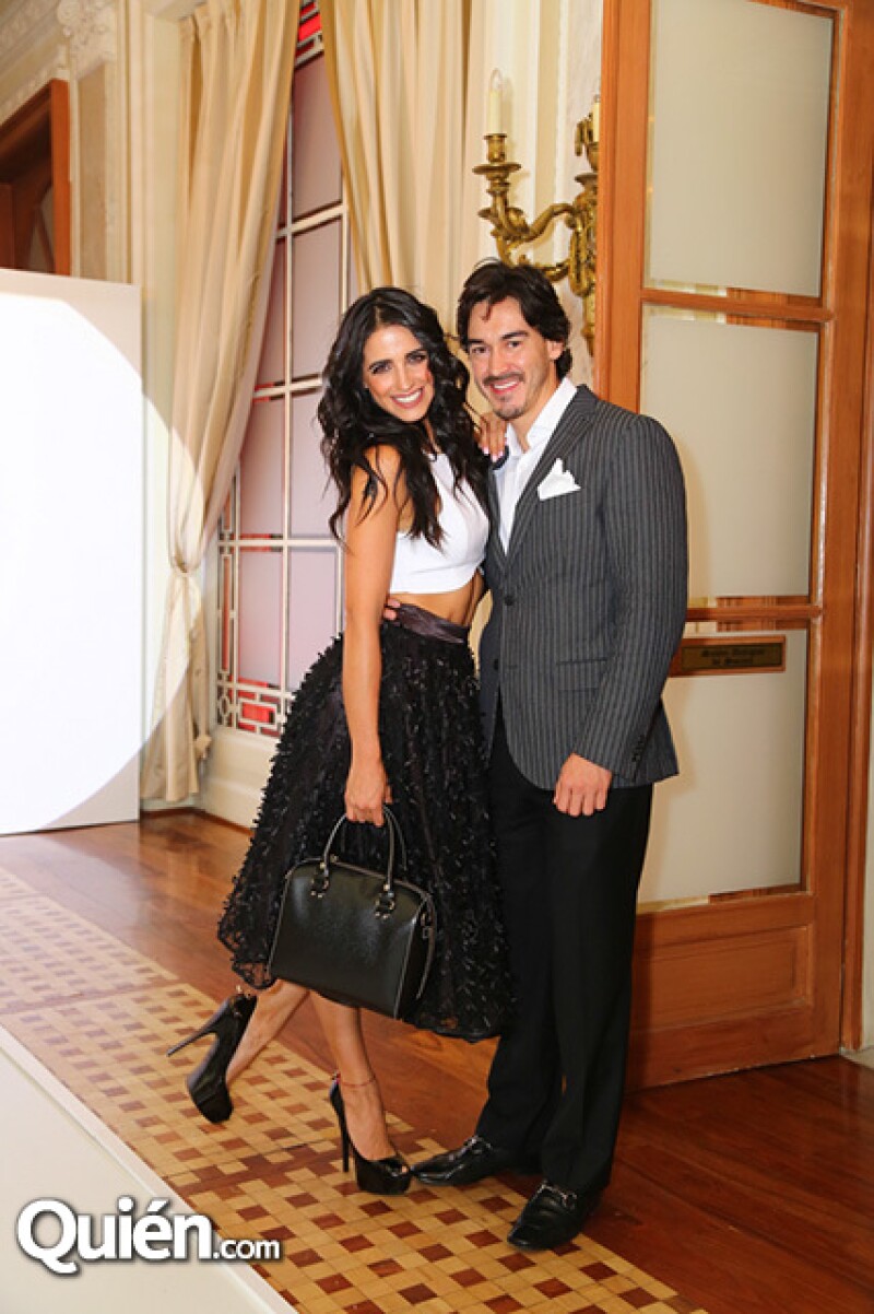 Bárbara de Regil y Fernando Schowenwald