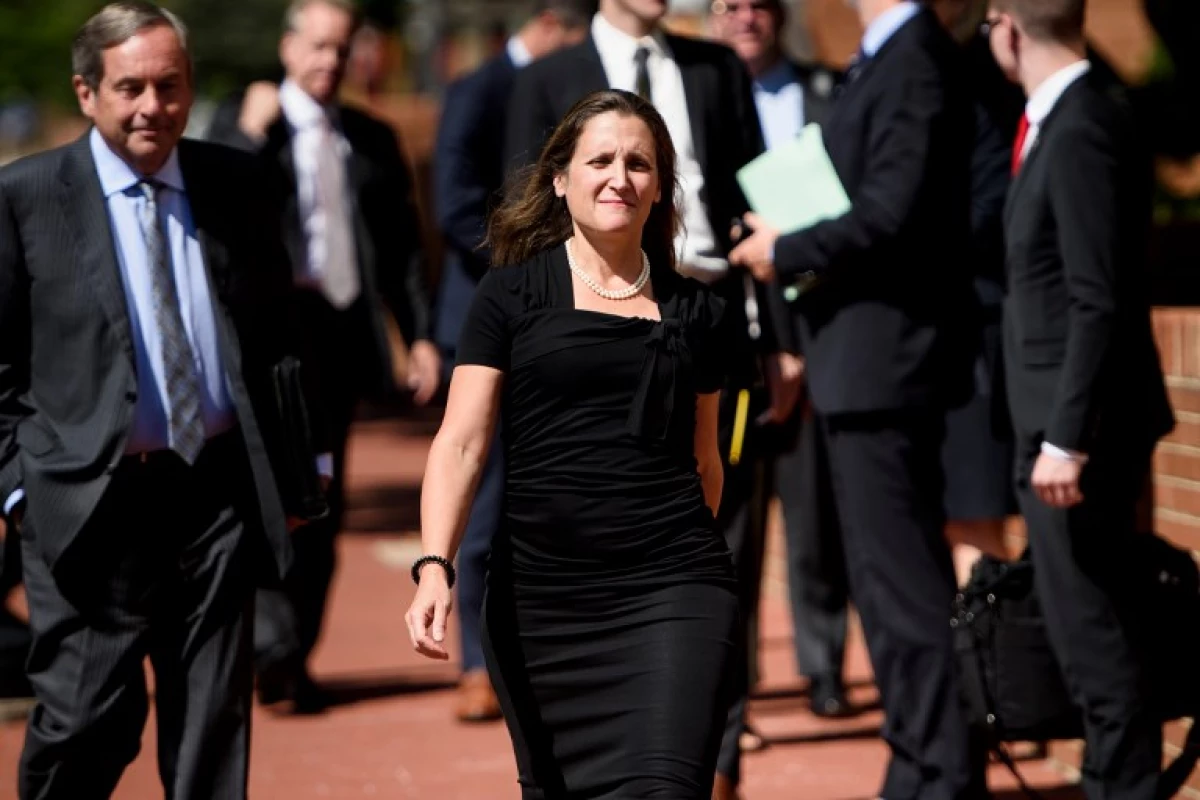 Chrystia Freeland TLCAN Estados Unidos Canadá