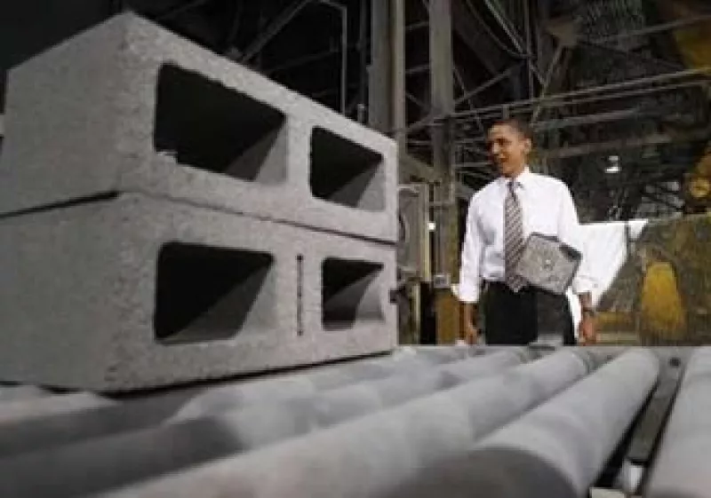 El mandatario Barack Obama visitó una fábrica de ladrillos de Maryland. (Foto: Reuters)