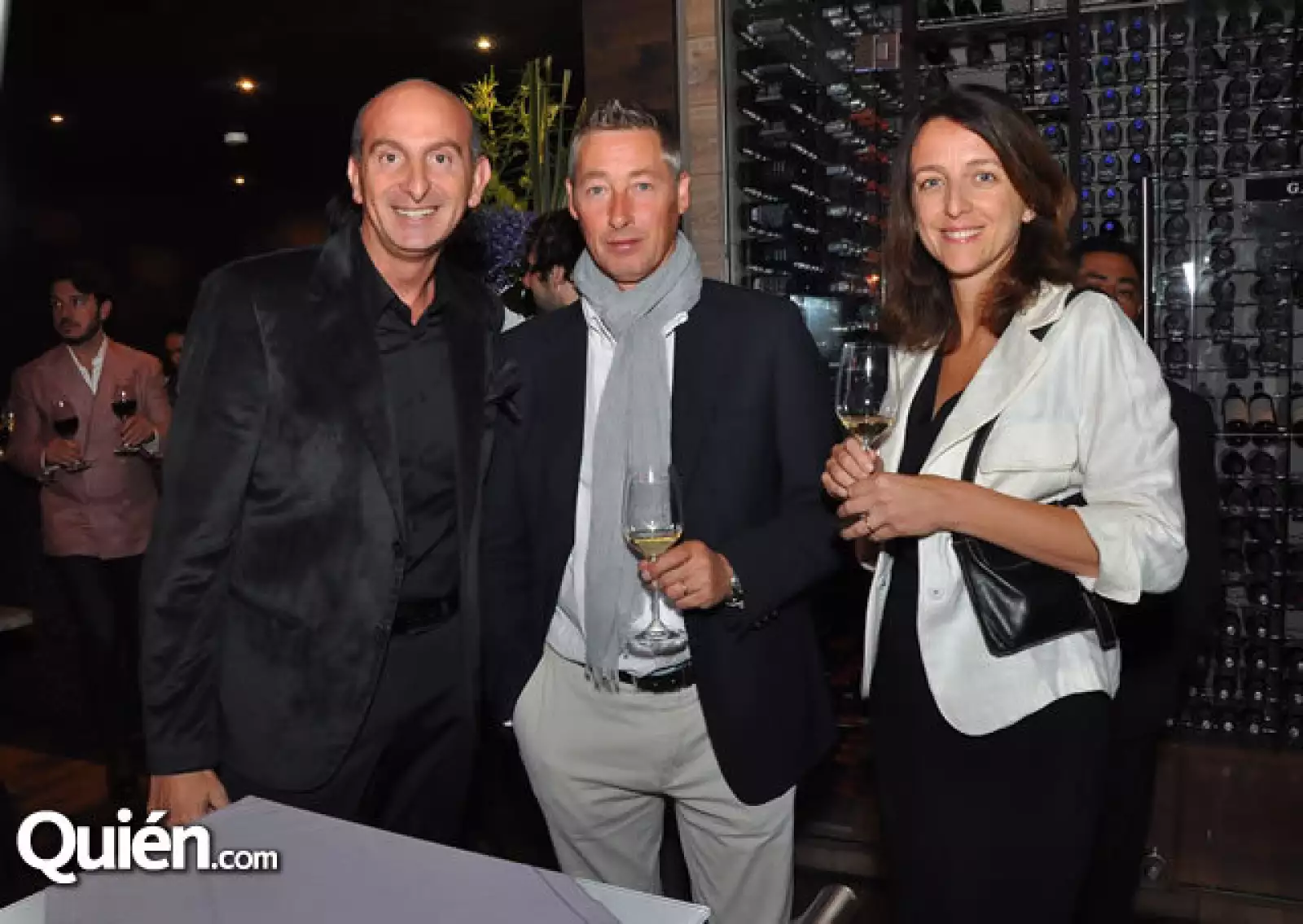 Fabio Libora,Marten Loreveld y Lucia Borri.