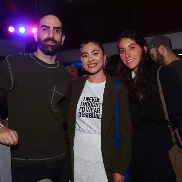 David Zonana, Nat Chávez y Mariana Arriaga 