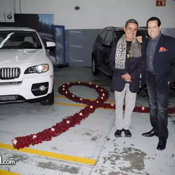 Charly Cordero y Juan José Origel