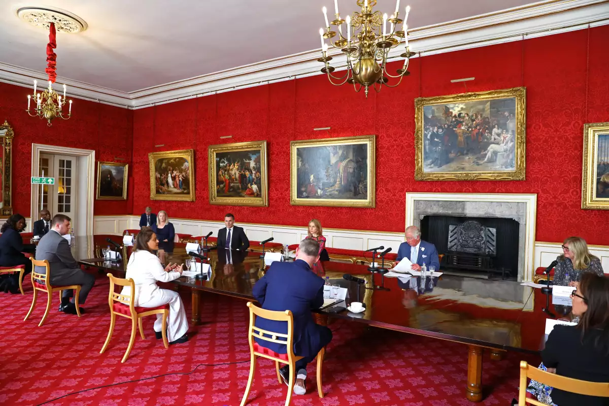 The Prince Of Wales Hosts A Meeting For The Prince's Trust Group