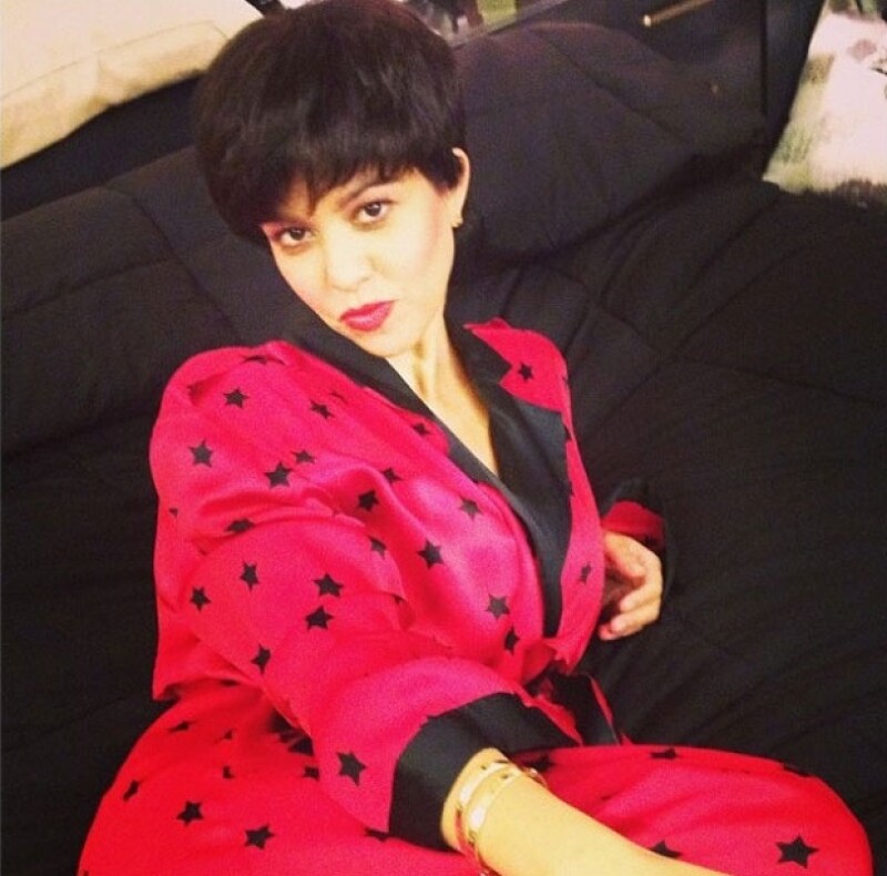 Kourtney Kardashian Al Estilo Kris Jenner