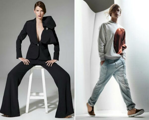 Más diseños vanguardistas para mujer y hombre disponibles en Cléeo Studio.
