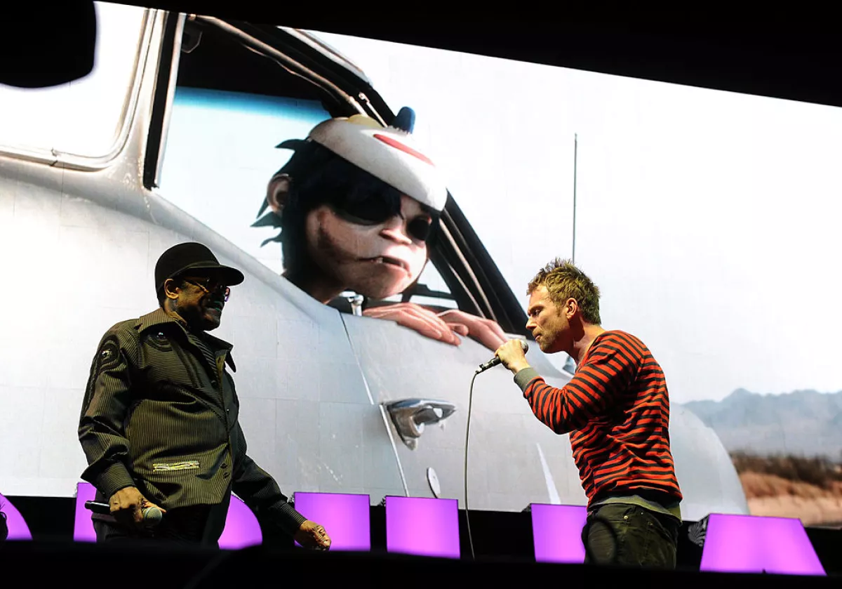 La historia de Gorillaz, banda fundada por Damon Albarn y Jamie Hewlett en 2000.