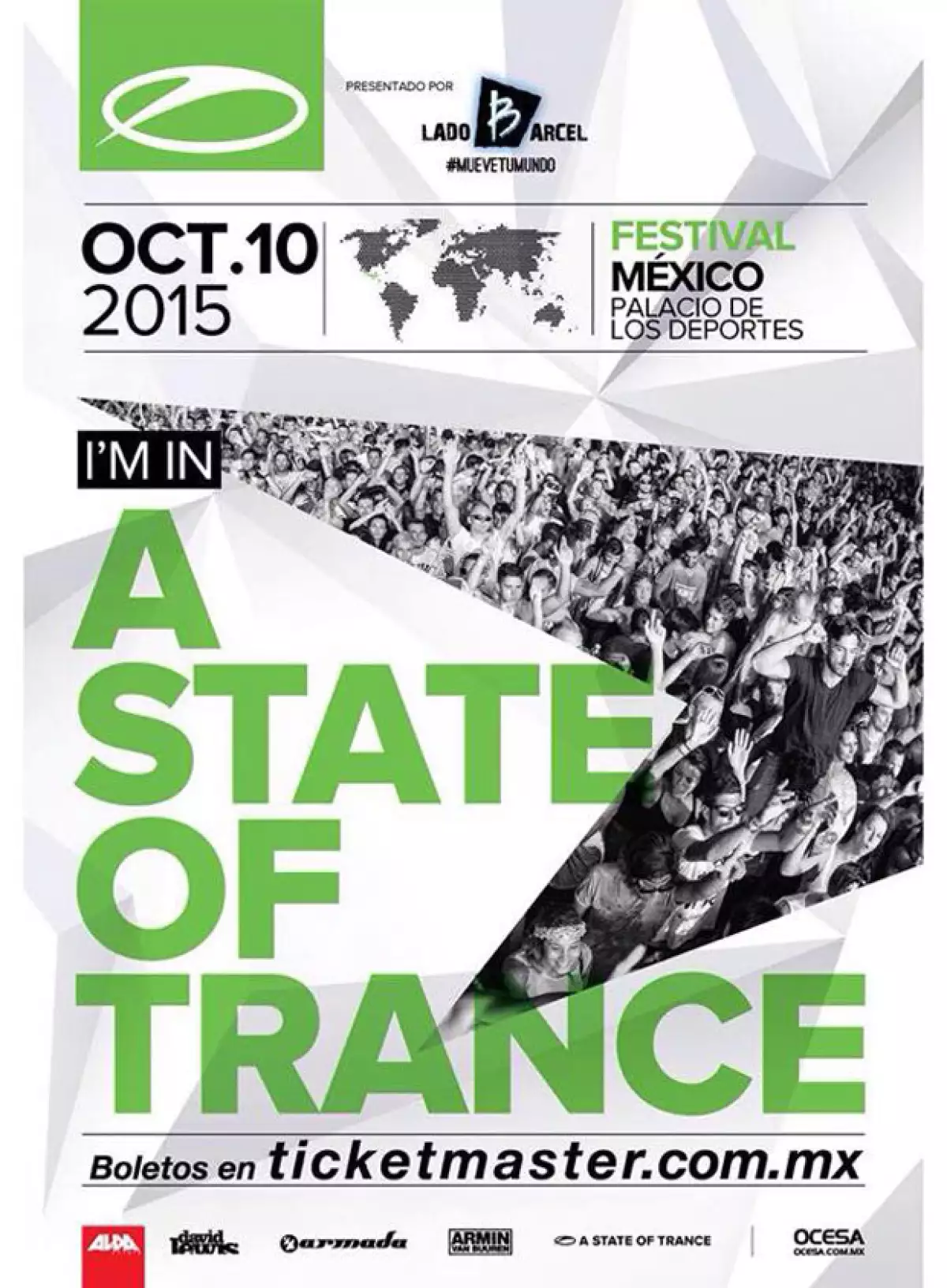 Si eres fan de la música electrónica y más del trance, entonces debes estar en el Palacio de los Deportes este 10 de octubre en el A State of Trance Festival.