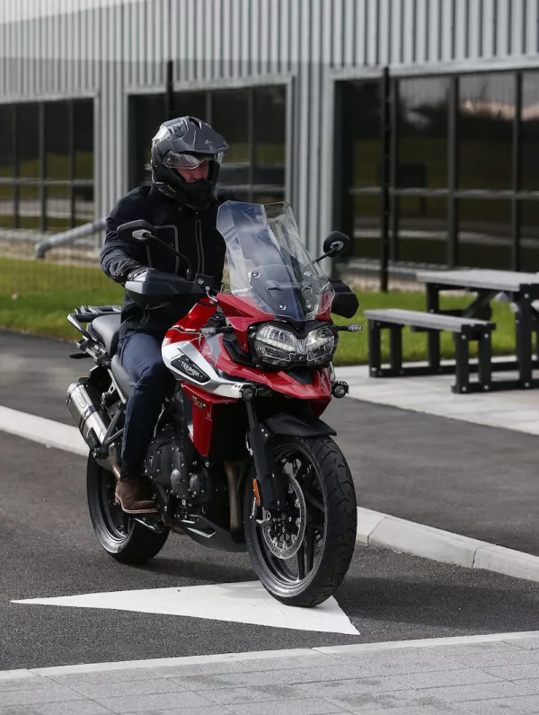Prince William visits the Triumph Motorcycles and MIRA Technology Park, Hinckley, UK - 20 Feb 2018