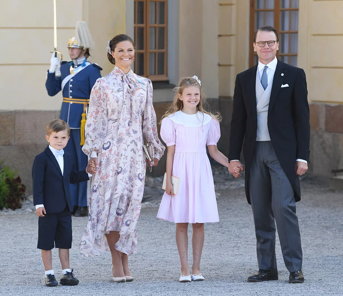 Prince Julian's Baptism In Stockholm
