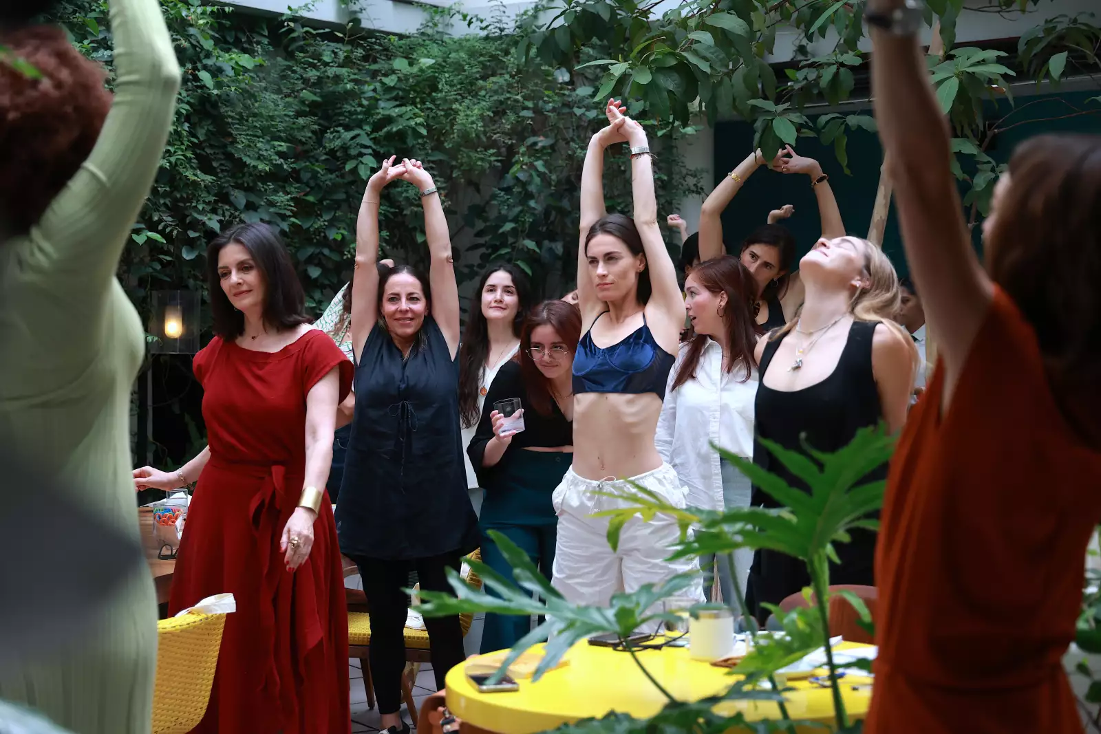 Mónica Quintero, Sylvia Rivera Jáuregui, Isabel Ríos y Ximena