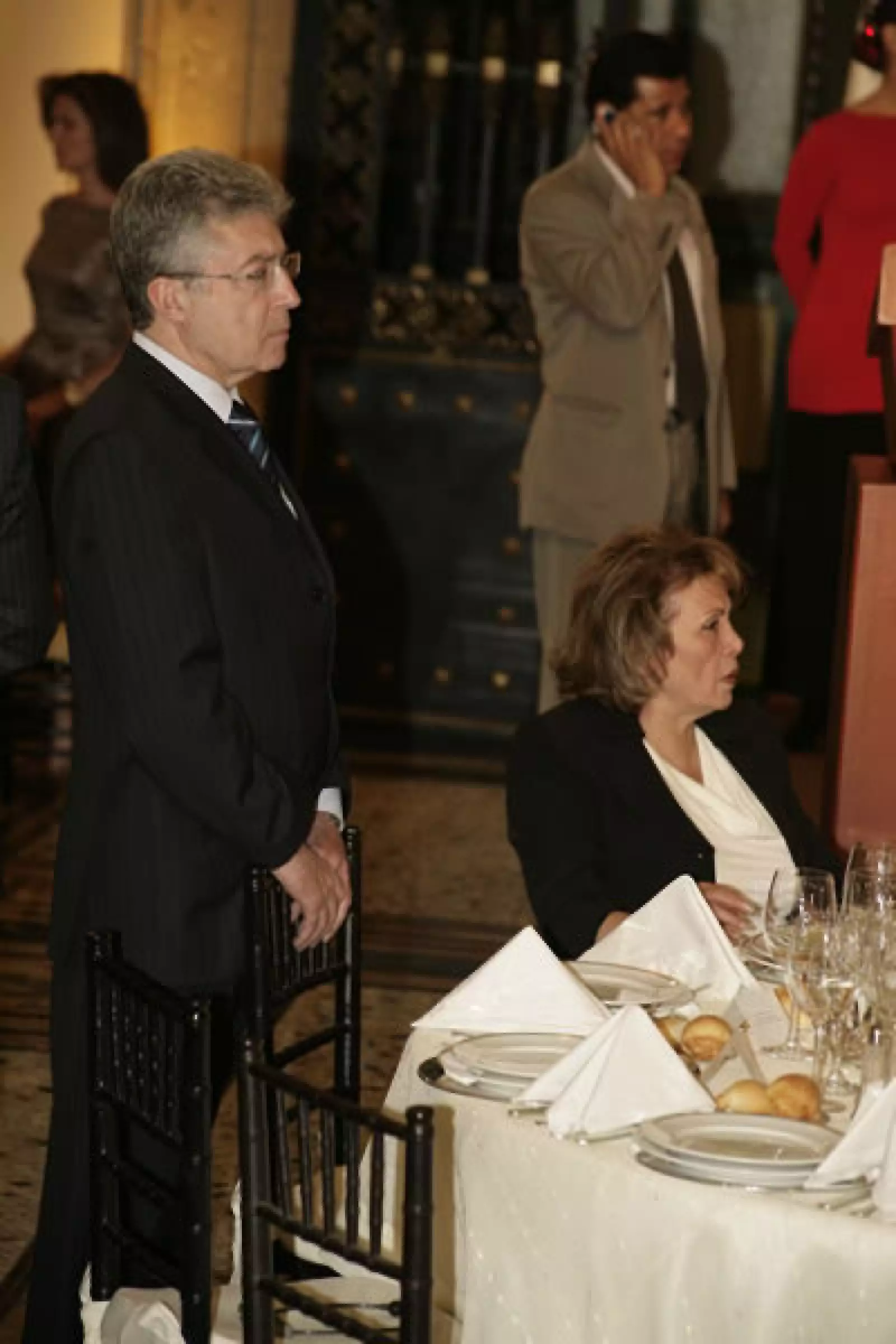 Cena Sarkozy en Palacio Nacional