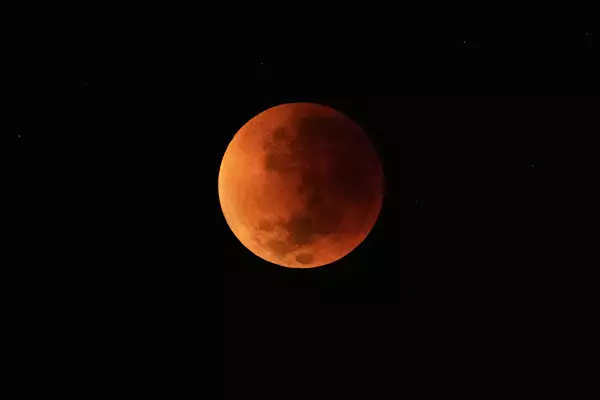BRAZIL-ASTONOMY-MOON-ECLIPSE