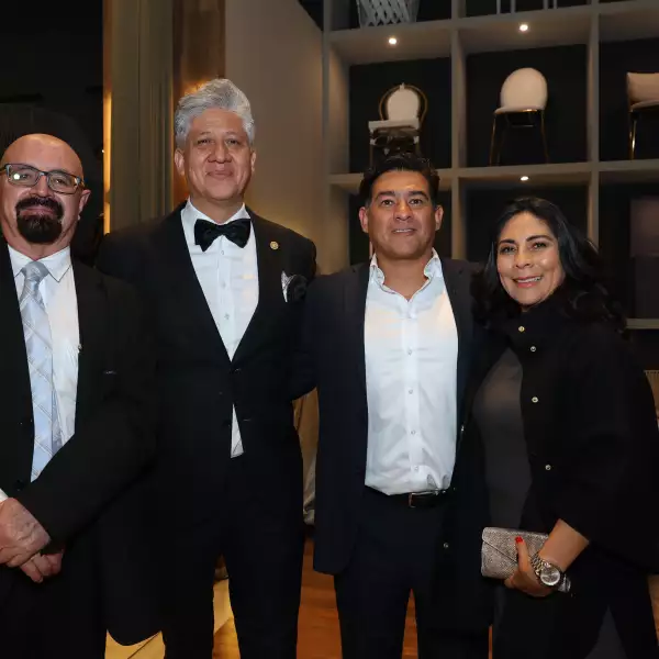 Miguel Soto Montiel, Paco Ortega, César Limón y Gladys Lara 