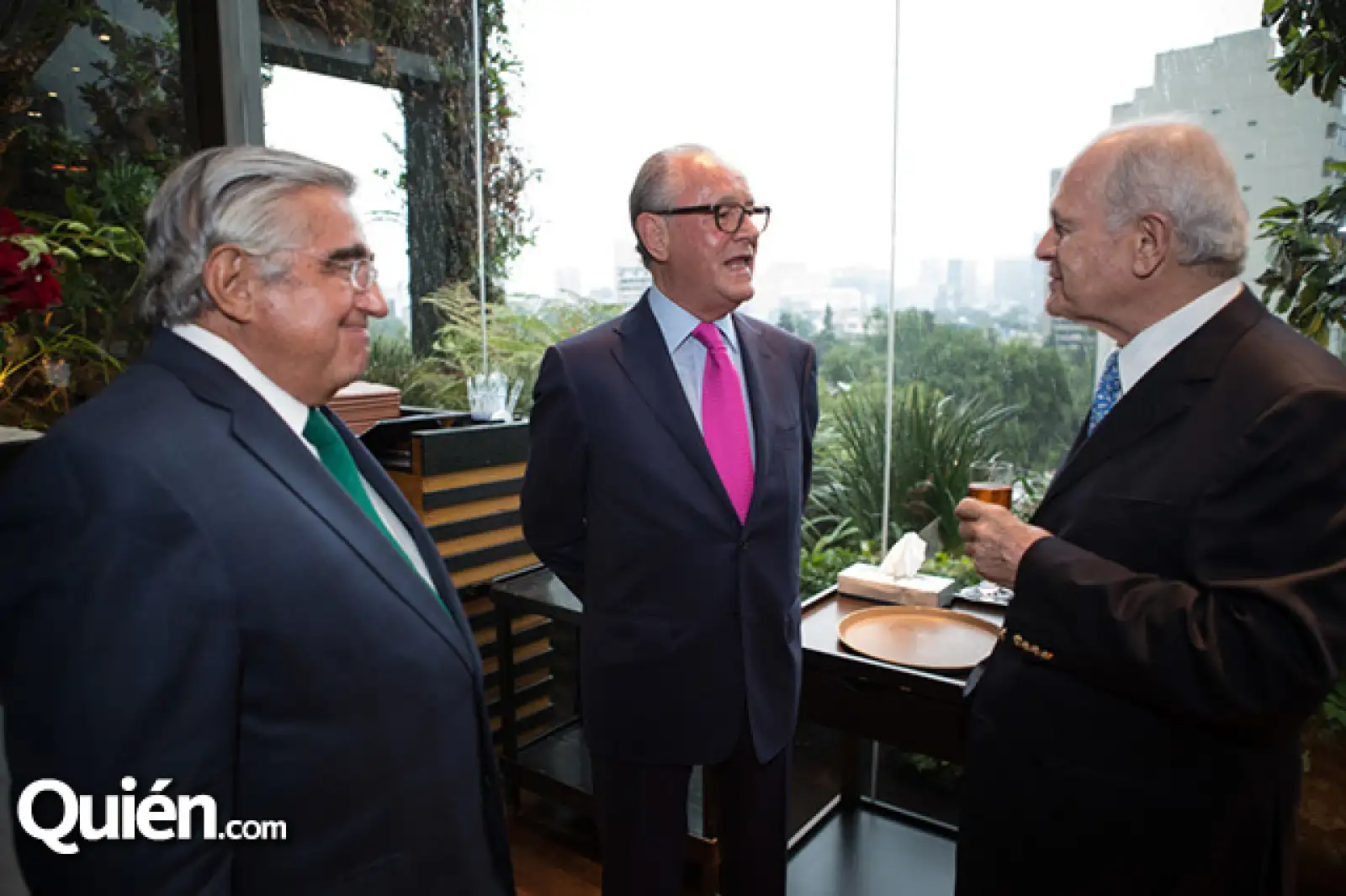 Jorge Ochoa, Agustín Hegewisch y Alan Devin