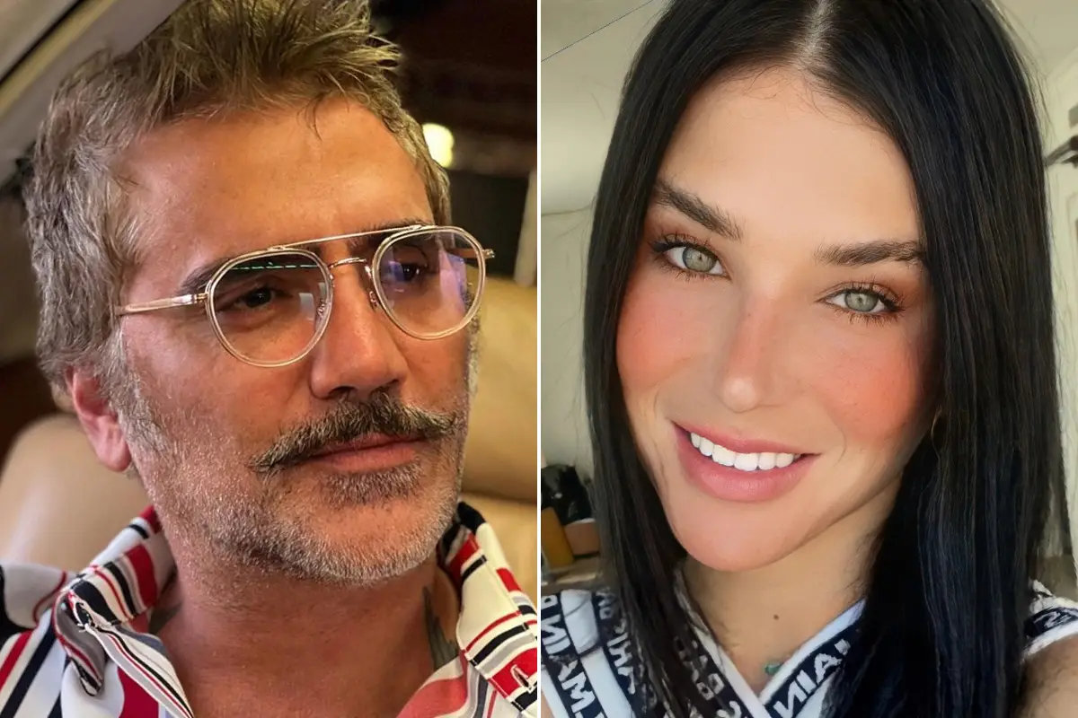 Alejandro Fernández y su novia Karla Laveaga