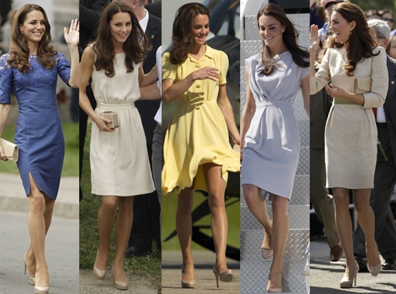 En su gira por Estados Unidos y Canadá, Kate los usó casi diario.