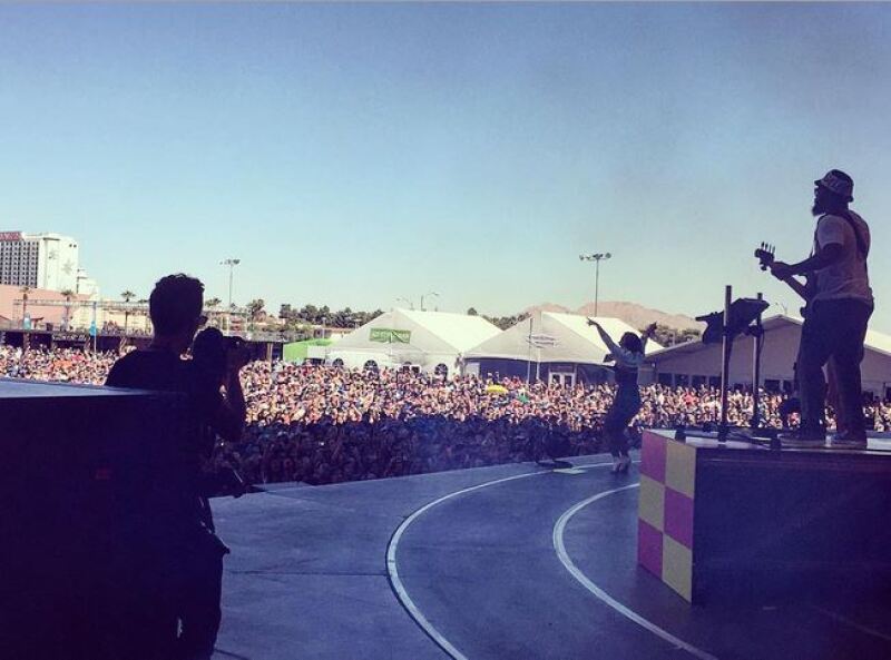 Ogulloso, Wilmer publicó está imagen de la exitosa presentación de su novia.
