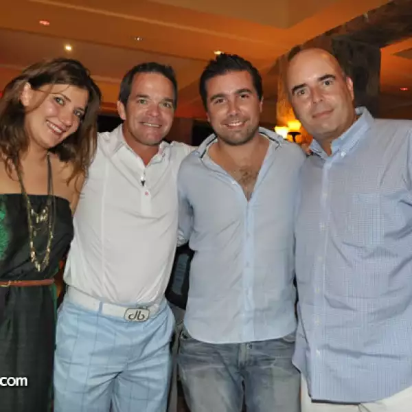 Ana Echeverria,Oliver Ridin,Andrew Filsinger y Antonio Vera
