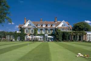 Una celebración imperial de la boda en Chewton Glen, Inglaterra