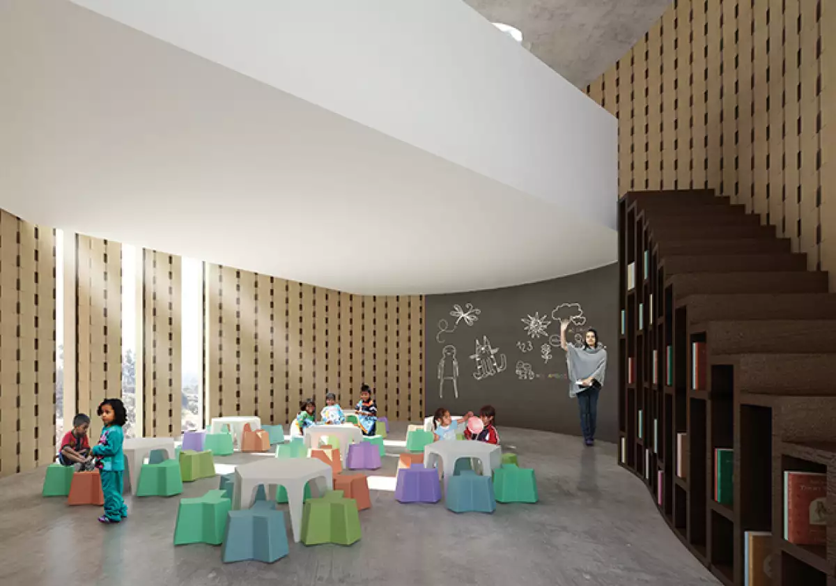 Kokokali escuelas interiorismo aprendizaje arquitectura