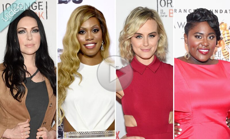 No todo es naranja en su clóset, pues si se trata de deslumbrar en una red carpet, las protagonistas de Orange is the new black, saben vestir y llamar la atención en cada ocasión.