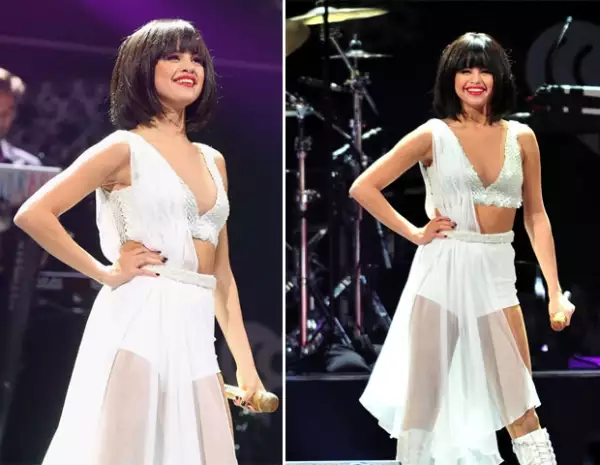 La cantante deleitó a sus fanáticos en un concierto navideño.