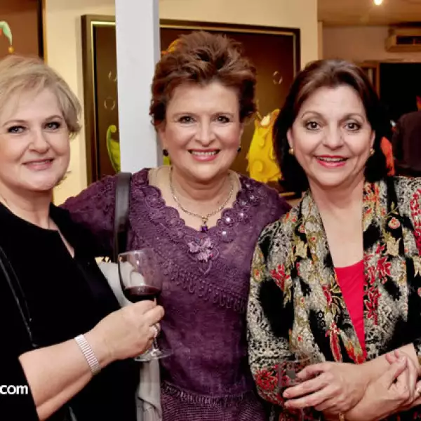 Sonia Kaim de Letayf, Manena Licón de Cantú y Rosalinda Domínguez de Hurtado
