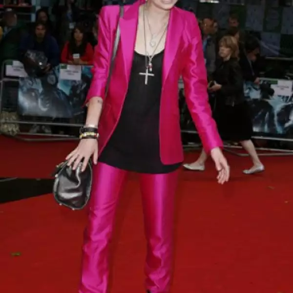 Pixie Geldof, hija del músico Bob Geldof, no se perdió el estreno del famoso mago.