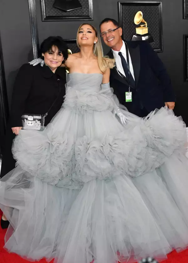 Joan Grande, Ariana Grande y Edward Buter