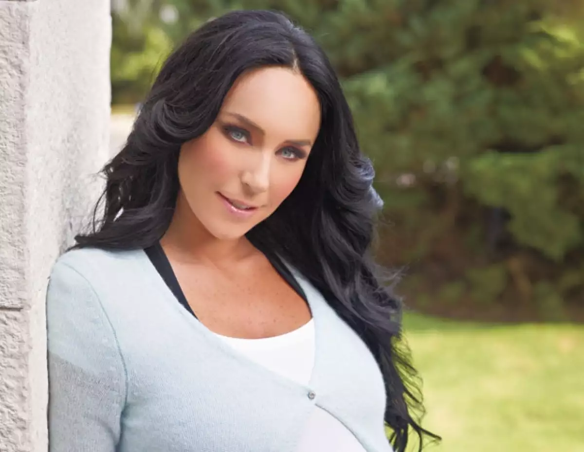 Inés está muy feliz por la llegada de sus trilizos.