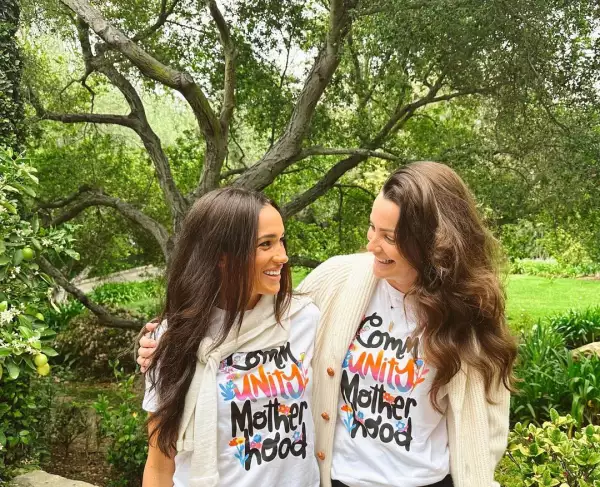 Meghan Markle y Kelly McKee Zajfen