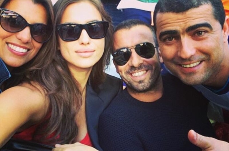 El jugador del Real Madrid levantó la copa, anotó un penal, se quitó la playera para festejar y tuvo el apoyo de Irina Shayk, su guapa novia en el estadio en todo momento.