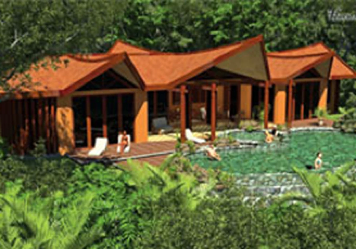 Las villas serán construidas con materiales locales y renovables. (Foto: Cortesía Hacienda Matapalo.)