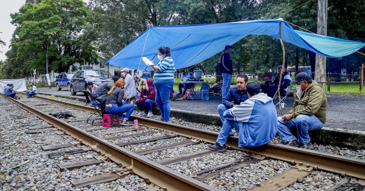 Los bloqueos en vías de tren acumulan 100 días durante 2020