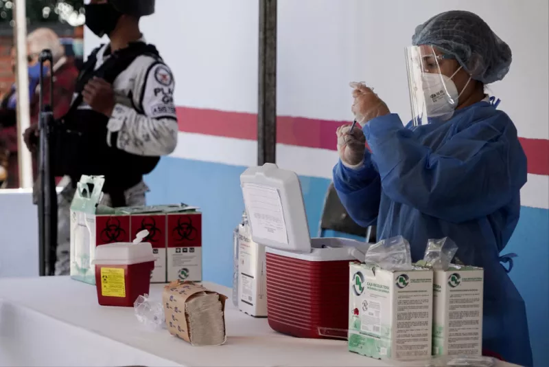 Mexico Starts Vaccination Plan For Eldery People