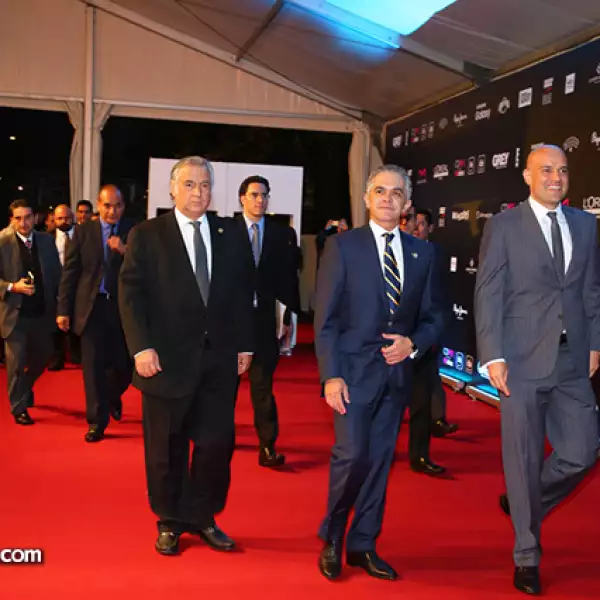 Miguel Torruco,Miguel Angel Mancera y Manuel Rivera