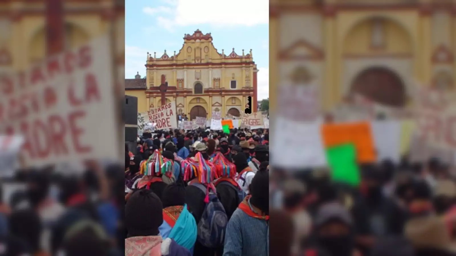 marcha del ezln en san cristobal
