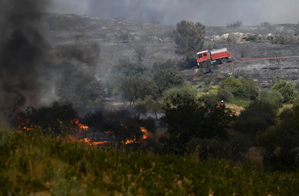 incendios forestales en Europa causados por la ola de calor