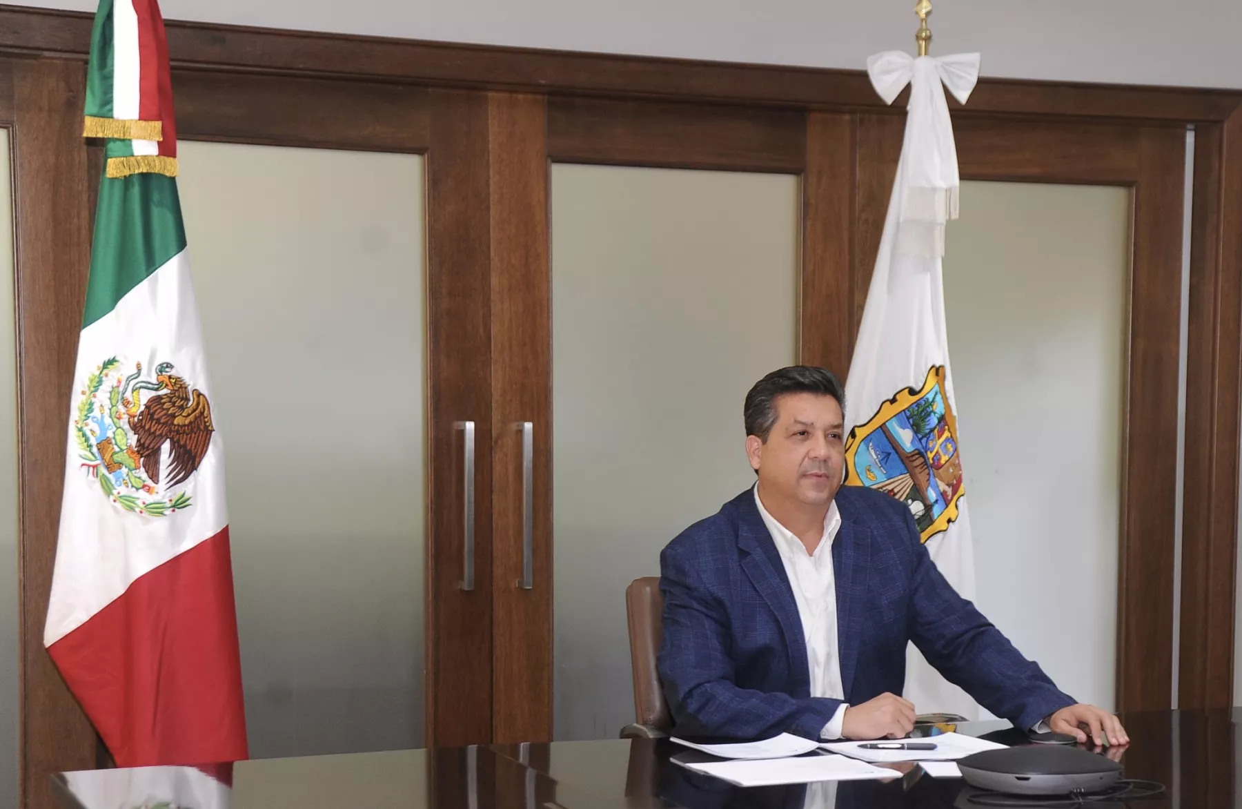 Francisco Javier Cabeza de Vaca, gobernador de Tamaulipas