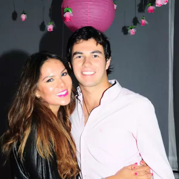 Paola Pérez y Checo Pérez