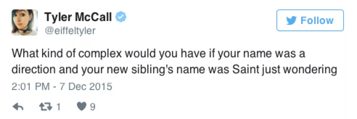Otros piensan que hay que tener muchos complejos para nombrar así a un bebé.