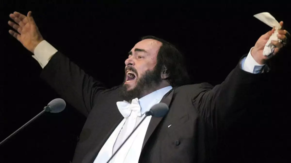 paravarotti en un concierto en panama