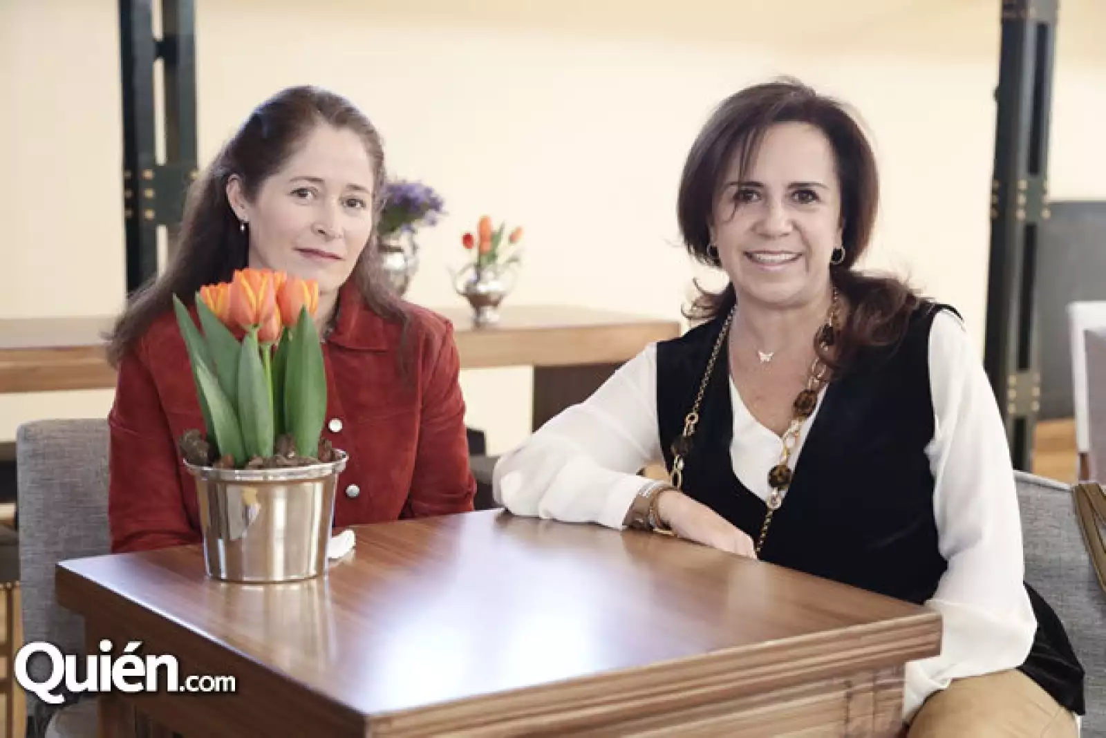 Teresa Cortina y Nayeli Guzmán