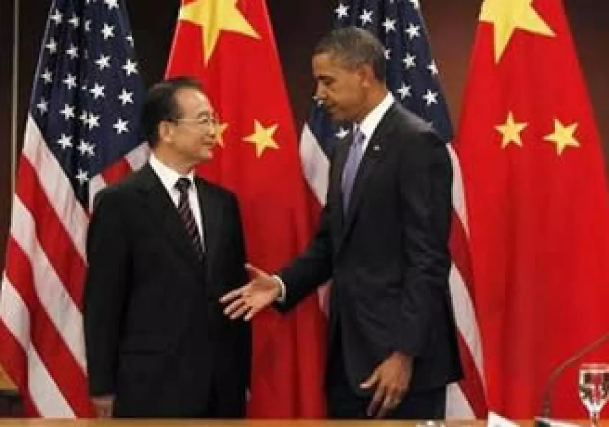 Los líderes Wen Jiabao (izq.) y Barack Obama, se reunieron en el marco de la asamblea general de Naciones Unidas. (Foto: Reuters)