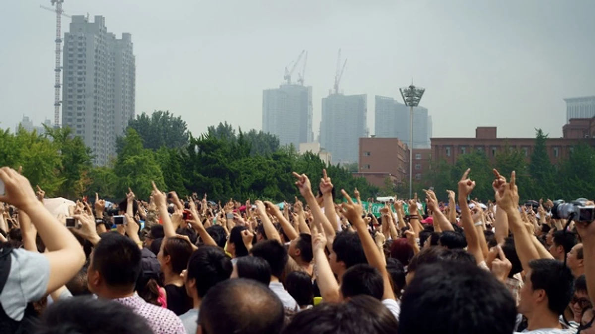 protesta contra una planta quimica en dalian