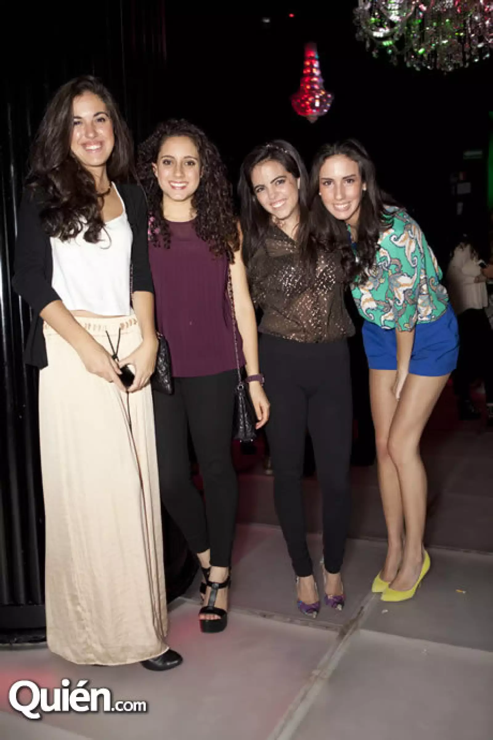 Dominica Díaz, Ana Luisa Ibarra, Jimena Lantara y Leire Villanueva